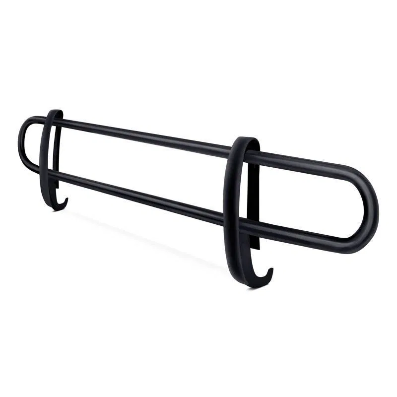 8D071116A – BLACK HORSE Bumper Guard, Double Tube Powder Coated Black Steel